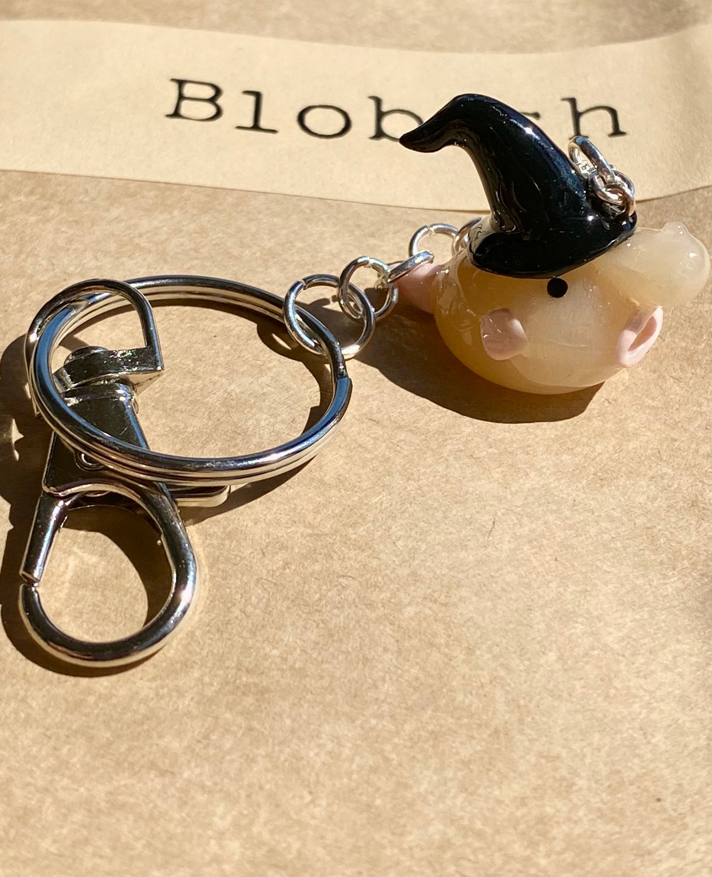 Bob the Blob Witch Keychain