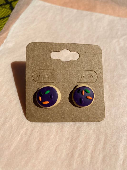 Spooky Sugar Cookie Studs(Purple)