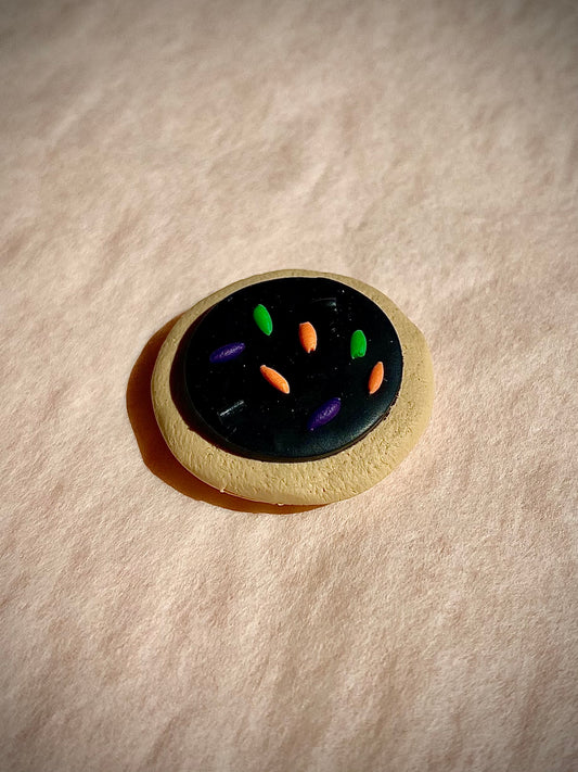 Spooky Sugar Cookie Magnet(Black)